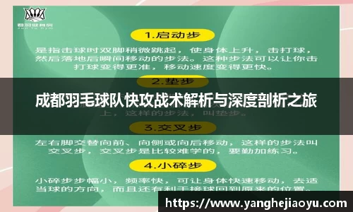 成都羽毛球队快攻战术解析与深度剖析之旅